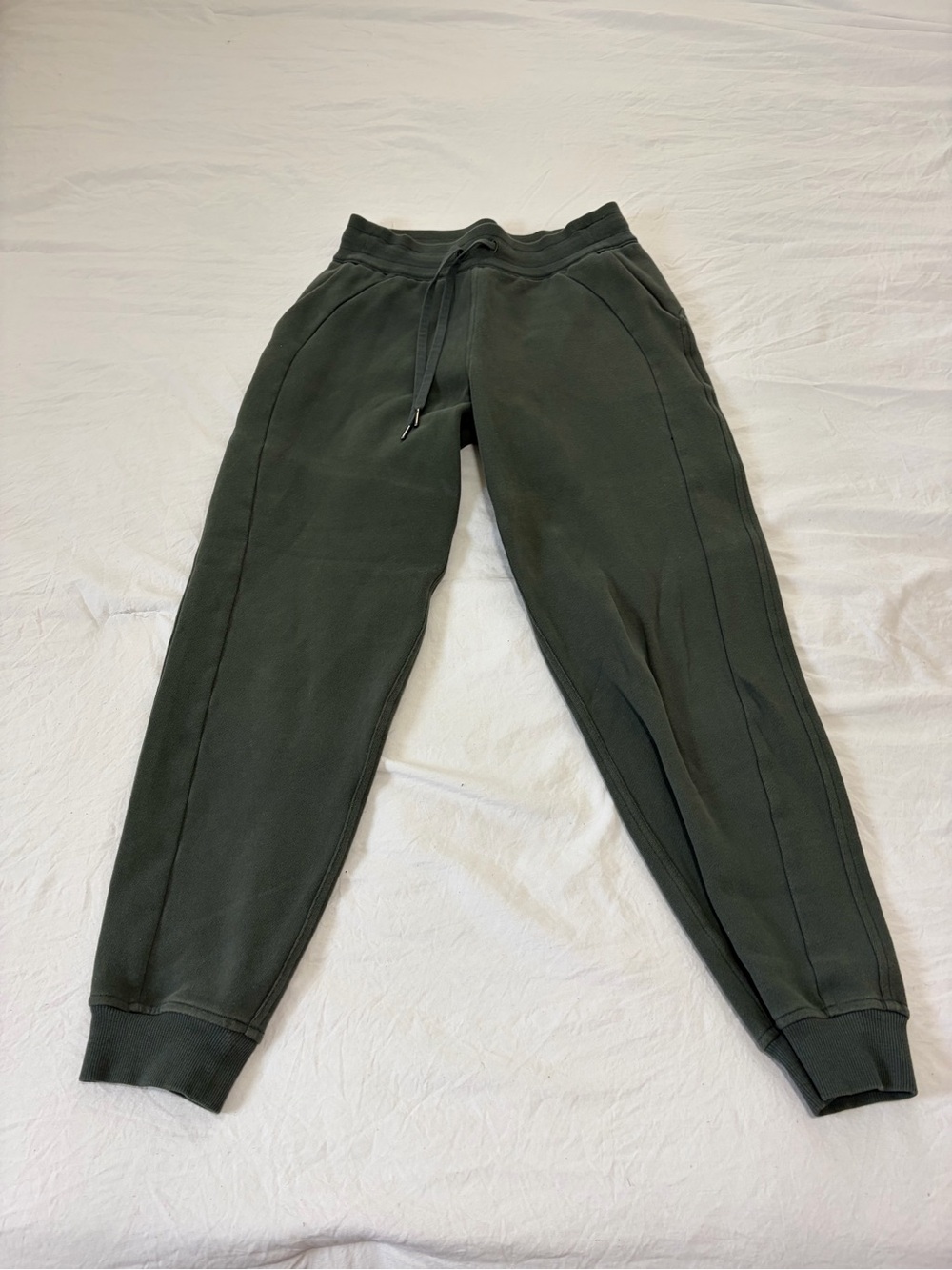 Lululemon Green Scuba Joggers